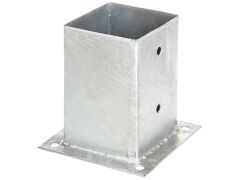 Aufschraubhülse, Feuerverzinkt 101 x 101 für 100mm Holzpfosten