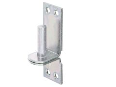 Kloben auf Platte, DI, galvanisch verzinkt, dickschichtpassiviert, zum Anschrauben, 16/115x40