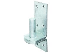 Kloben auf Platte, DI, Feuerverzinkt, zum Anschrauben, 20/167x60