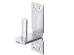 Kloben auf Platte, DII, galvanisch verzinkt, dickschichtpassiviert, zum Anschrauben, 10/90x30