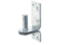 Kloben auf Platte, DII, Feuerverzinkt, zum Anschrauben, 13/100x35