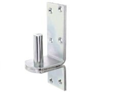 Kloben auf Platte, DII, sendzimirverzinkt, zum Anschrauben, 20/189x6