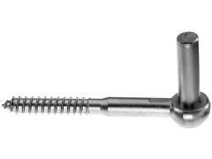 Kloben zum Einschrauben, Edelstahl, 13/155