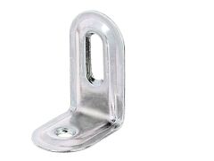 Verstellwinkel geprägt, Langloch, galvanisch verzinkt, dickschichtpassiviert, 28x40x2