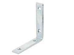Balkenwinkel, galvanisch verzinkt dickschichtpassiviert - 100 x 100 x 20 x 5mm