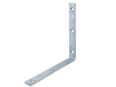 Balkenwinkel, galvanisch verzinkt, dickschichtpassiviert - 160 x 160 x 20 x 5mm