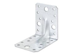 Schwerlast-Winkelverbinder mit Sicke, verzinkt ,90x90x65