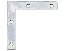 Möbelwinkel,Gelb sendzimirverzinkt ,60x60x10