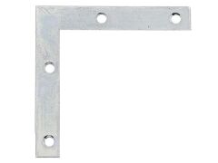 Möbelwinkel, sendzimirverzinkt - 75x75x12
