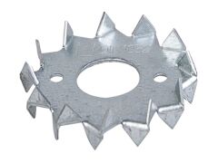 Scheibendübel m.Zähnen,2-seit,verzinkt ,Ø75/