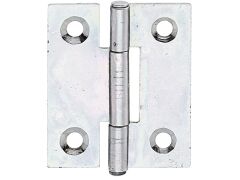 Scharnier Hell verzinkt - 32 x 26 x 0,75mm