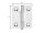 Scharnier Hell verzinkt - 32 x 26 x 0,75mm