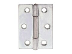 Scharnier, hell verzinkt - 51x37x1