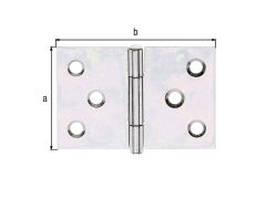 Scharnier verzinkt ,40x58x0,9
