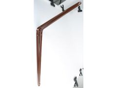 Konsole,Stahl,braun lackiert,350x400