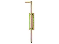 Bodenschieber, Gelb verzinkt zum Anschweißen - 400