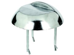 Auflaufstütze, ungelocht, Aluguss, 200/7