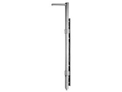 Bodenschieber, Blau verzinkt zum Anschrauben - 500