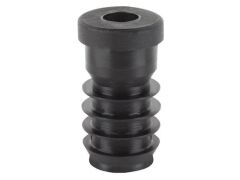 4 Stück Gewindestopfen M8 für Rundrohr d = 25mm