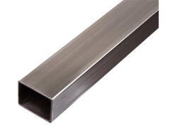 Rechteckrohr Stahl roh, kalt gewalzt - 1000mm - 40 x 30 / 1,5mm Wandstärke