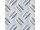 Strukturblech / Riffelblech ALU Natur - 120 x 1000 x 1,5mm