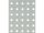 Lochblech Quadrate 10x10/30 ALU Silber eloxiert - 300 x 1000 x 0,8mm