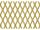 Streckmetallblech ALU Gold eloxiert - 300 x 1000 x 1,6mm