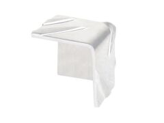 Eckschutz Riffel-Prägung ALU blank - 23,5 x 23,5mm