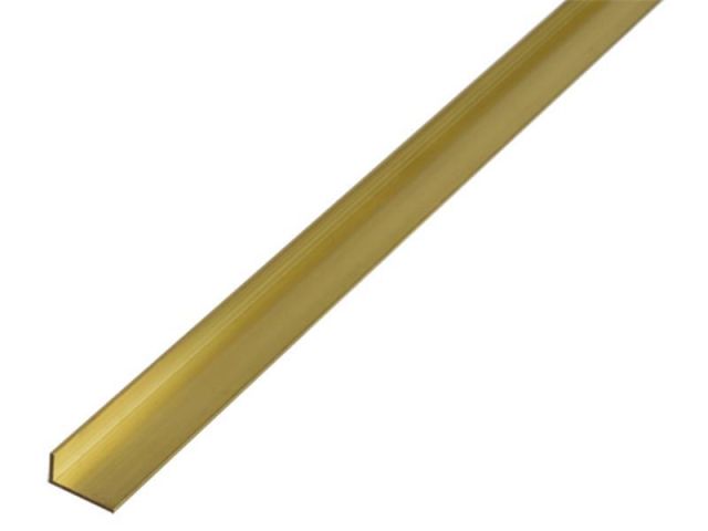 Messing L-Profil 8,0 x 5,0 mm Länge 100 cm 11,45€/m ungleichschenklig 