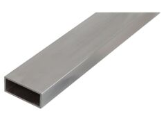 Rechteckrohr Alu Natur - 1000mm - 50 x 20 / 2,0mm Wandstärke
