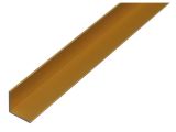 Winkelprofil gleichschenkelig Alu goldfarbig eloxiert - 1000mm - 20 x 20 x 1,5