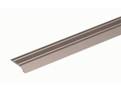 Ausgleichsprofil - selbstklebend - Alu Edelstahlfarbig eloxiert - 900 x 30 x 4 mm / Stärke 2,0 mm