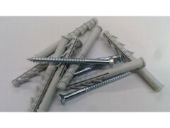 50 x Rahmendübel 8x80 mit TX-Senkschraube