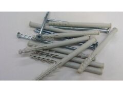 25 x Rahmendübel 8x120 mit TX-Senkschraube