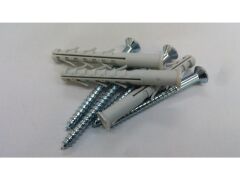 25 x Rahmendübel 10x80 mit TX-Senkschraube