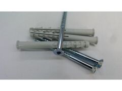 25 x Rahmendübel 10x100 mit TX-Senkschraube