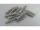 50 x Standard-Flossendübel (PP) 10 x 50 mm