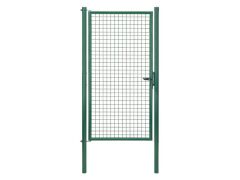 Wellengitter Einzeltor  Zinkph. Grün RAL6005 - 1020x2000mm