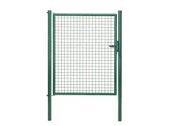 Wellengitter Einzeltor  Zinkph. Grün RAL6005 - 1250x1500mm