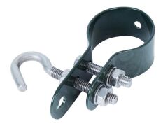 Schelle für Geflechtspannstäbe, RAL6005 Grün - 34mm