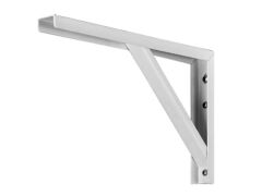 Konsole aus U-Profil,verzinkt ,weiß,175x400