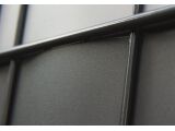 10er Pack Sichtschutzstreifen - Glatt / Lederstruktur - 191 x 2530mm - 1,1mm Premium - RAL 7016 Anthrazit