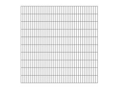 Doppelstabmatte 6/5/6 - Anthrazit . 2000 x 2000mm