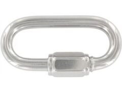 Schraubverbinder / Kettennotglied - Edelstahl A4 - 10mm