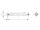 200 x Kegelstifte Form B, Tol. h10 DIN1 / ISO2339 Edelstahl A1 - 2X12