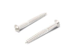 200 Stück Linsensenk-Holzschrauben mit Schlitz DIN 95 A2 5,0X20