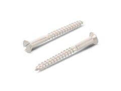 200 Stück Senk-Holzschrauben mit Schlitz DIN 97 A2 4,5X50