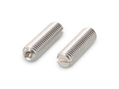 200 Stück Gewindestifte mit Schlitz und Ringschneide DIN 438 A2 M 4X20