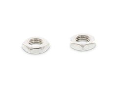 50 x Sechskantmuttern niedrig mit Feingewinde DIN 439 Edelstahl A2 Form B M16X1,5