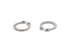 200 x Sicherungsringe für Wellen DIN 471, Werkstoff 1.4122, 10X1,0